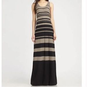 SOLD Vince Striped Maxi Tank Dress Size Small